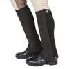TuffRider® Women's Saratoga Synthetic Half Chaps Black Side view