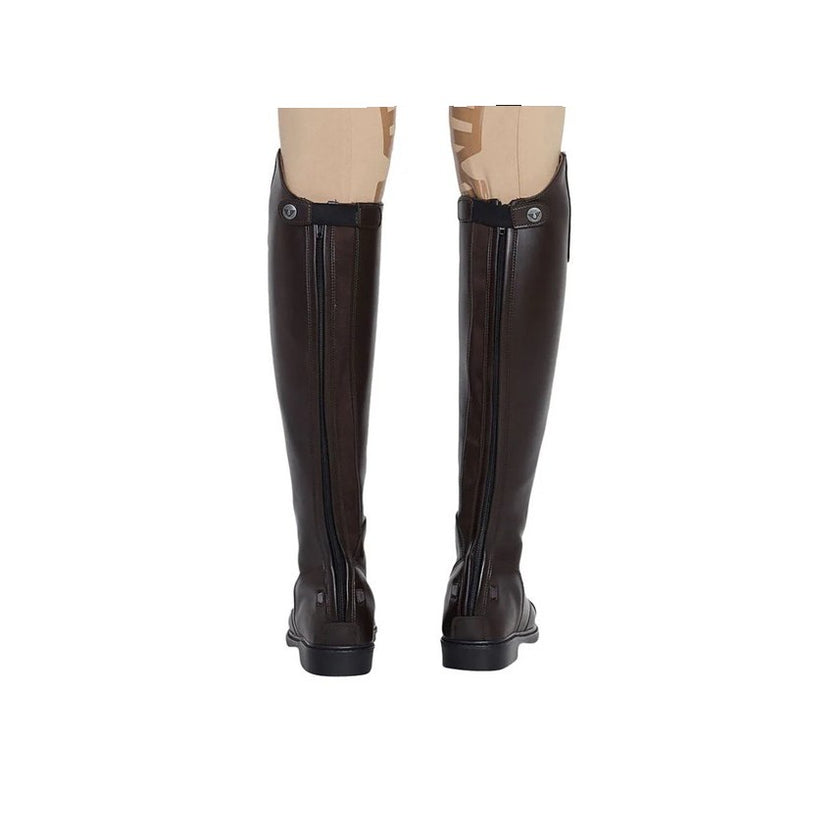 TuffRider® Women's Starter Back Zip Field Boots in Synthetic Leather back view of two boots