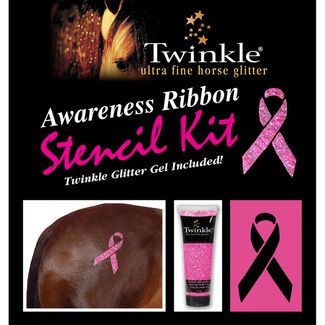 Twinkle Stencil Kit For Horses Awareness pattern
