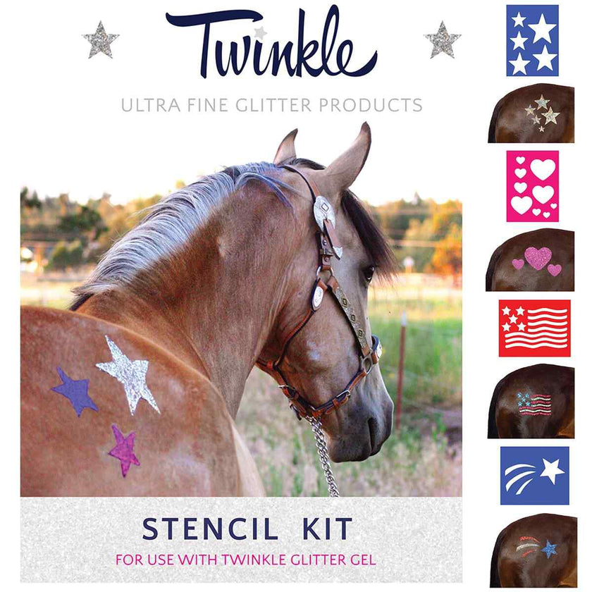 Twinkle Stencil Kit For Horses patterns