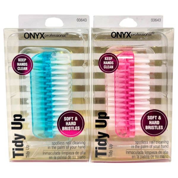 Two Sided Soft & Hard Bristle Nail Brush