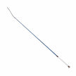 US WHIP 36'' Nylon Dressage Whip with White Handle Blue
