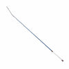 US WHIP 36'' Nylon Dressage Whip with White Handle Blue