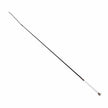 US WHIP 36'' Nylon Dressage Whip with White Handle Black