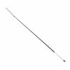 US WHIP 36'' Nylon Dressage Whip with White Handle Black