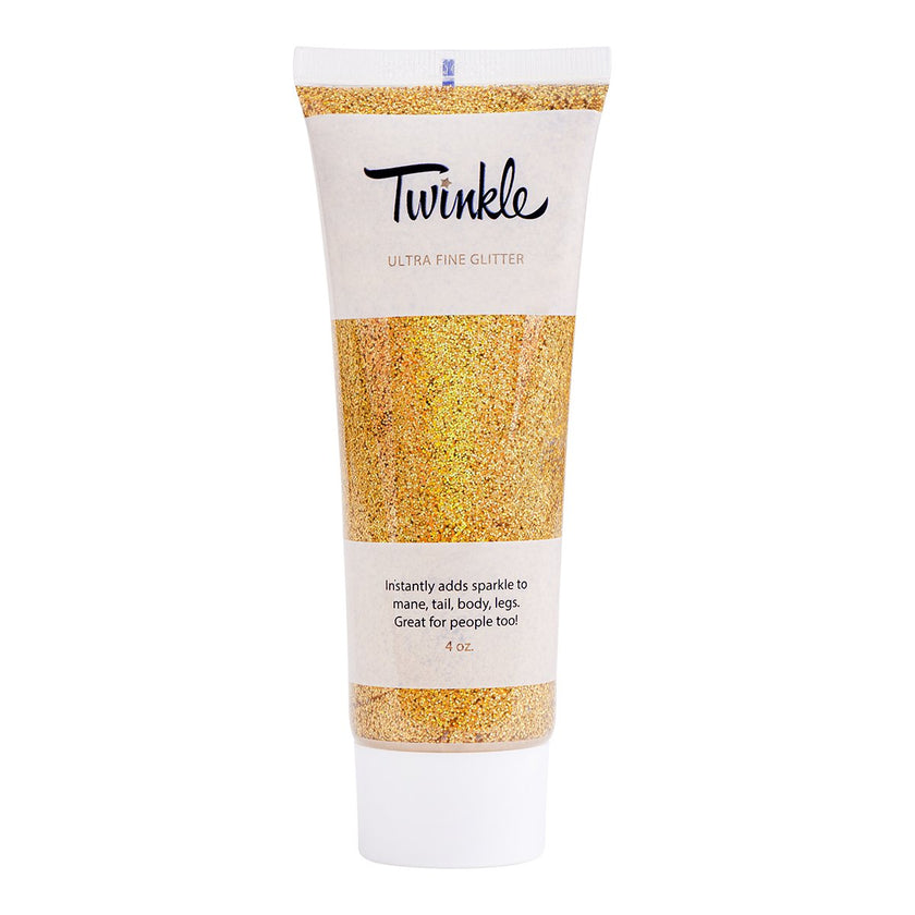Ultra-Fine Horse Glitter Gel 4oz Gold