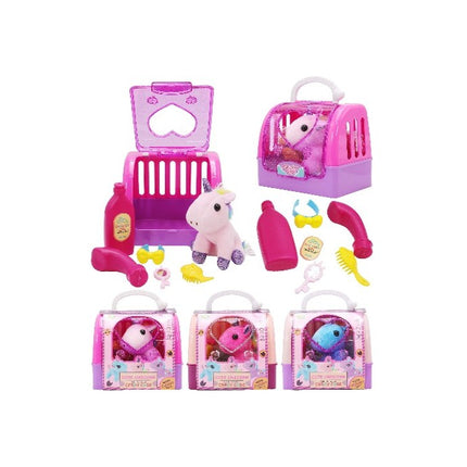Unicorn Pony Toy & Kennel Carry Bag
