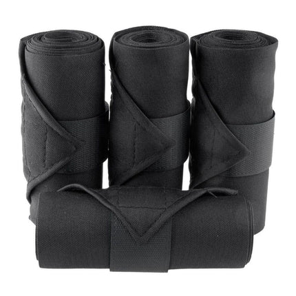 Vac's Standing Bandages with Velcro - 9 ft Black