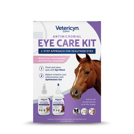 Vetericyn EyeCareKit with eye wash and Ophthalmic gel 