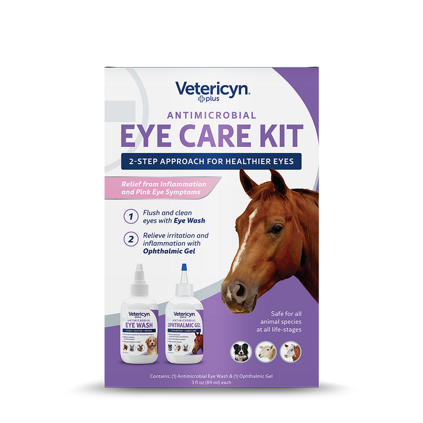 Vetericyn EyeCareKit with eye wash and Ophthalmic gel 