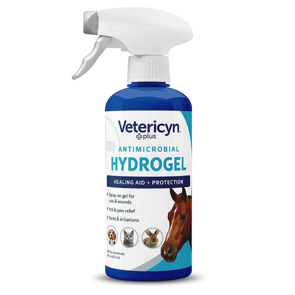 Vetericyn Plus® Antimicrobial Hydrogel spray for relief and protection