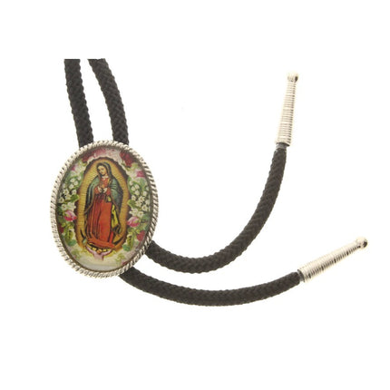 Vintage Resin Photo  Bolo Ties with the Virgin de Guade