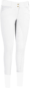 EQUINE COUTURE LADIES SPORTIF FULL SEAT BREECHES WITH CS2 BOTTOM - WHITE