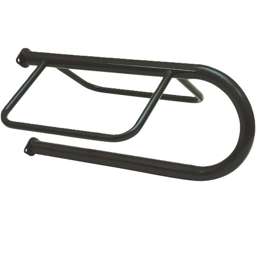 Black Wall Mount Saddle Rack