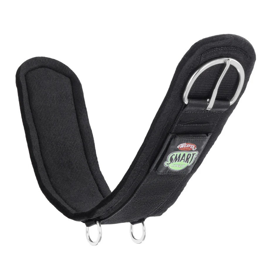Weaver Nylon Felt Lined Smart Cinch® - Straight type with a view of it curved