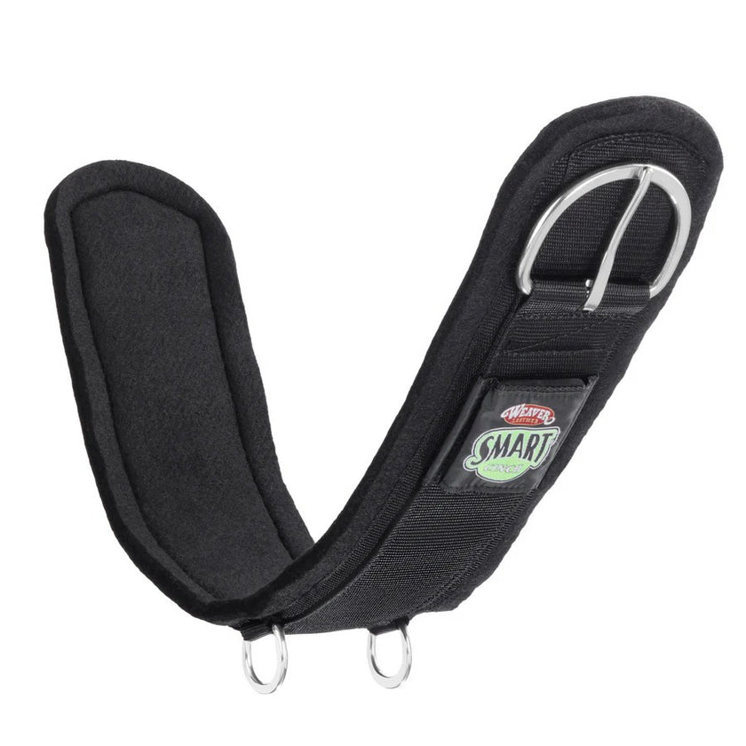Weaver Nylon Felt Lined Smart Cinch® - Straight type with a view of it curved