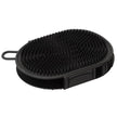 Weaver 2-Sided Wash Mitt Black grooming brush 