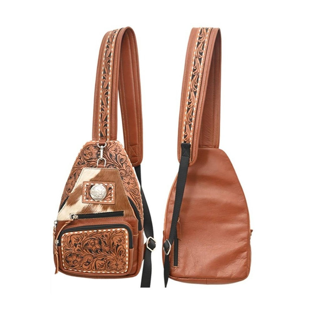 Western Sling Bags light brown