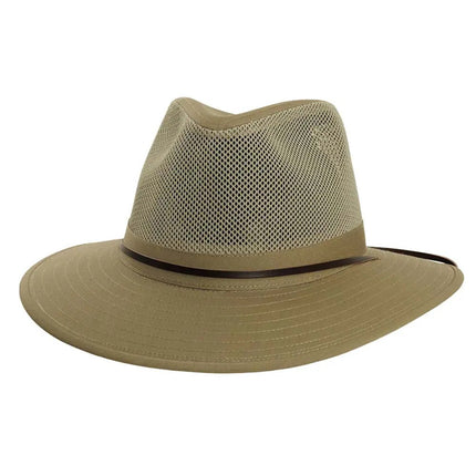 American Hat Makers - Wilderness - Mesh Sun Hat Front angle view