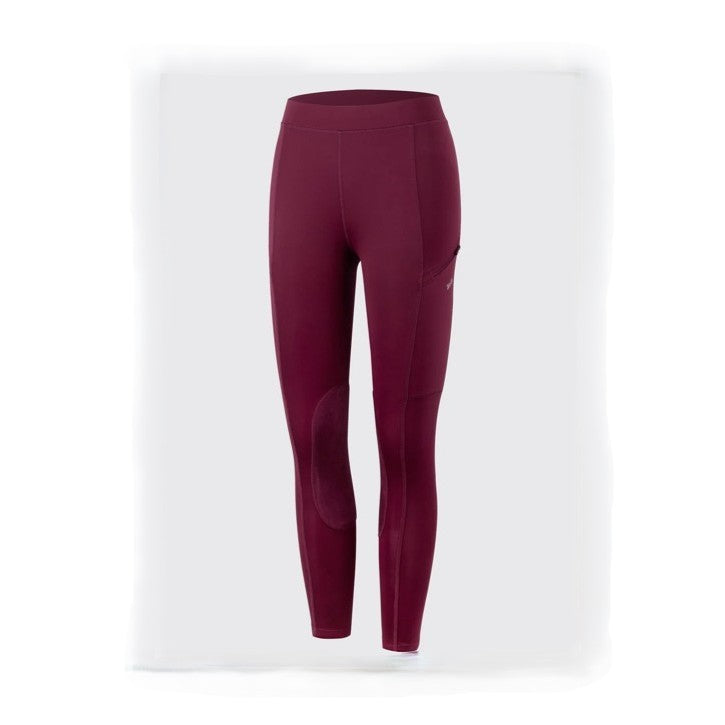 Girls Knee-Patch Breeches burgundy