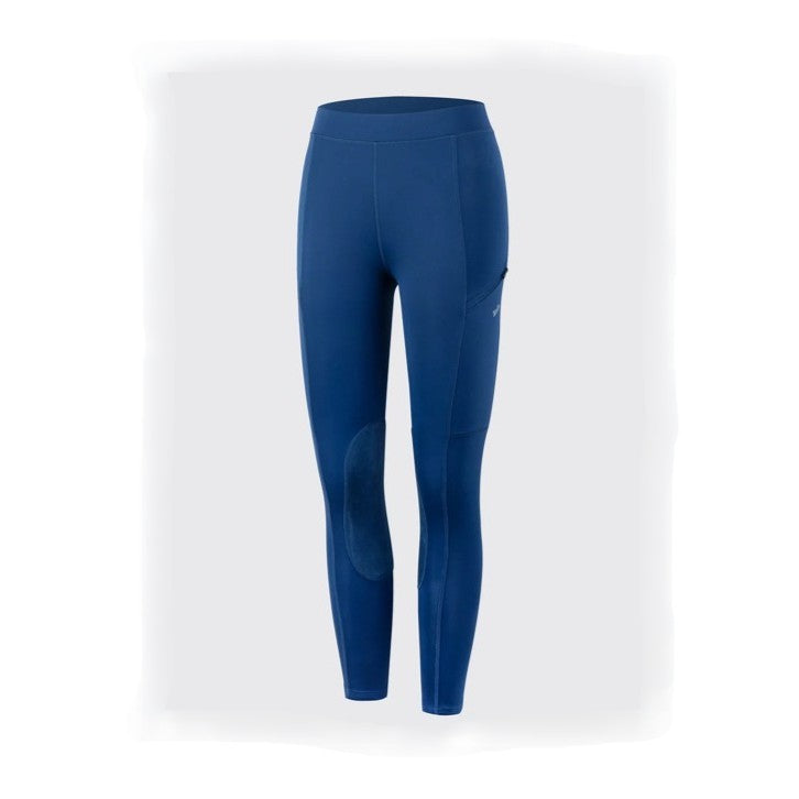 Girls Knee-Patch Breeches ocean blue