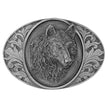 Wolf Scrolls Belt Buckle