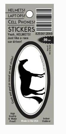Horse Hollow Press - Horse Laptop, Cell Phone & Helmet Sticker: Hunter Horse