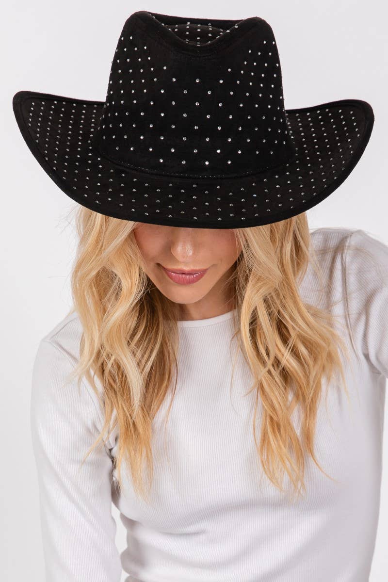Western Studded Pattern Cowboy Hat