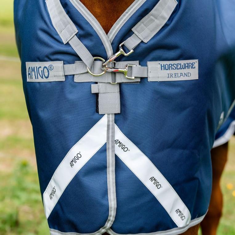 Horseware® Amigo® Bravo 12 Plus Turnout (400g Heavy) Front Closure detail