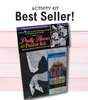 Art Coloring Kit Horse Drawings w/ Pencils