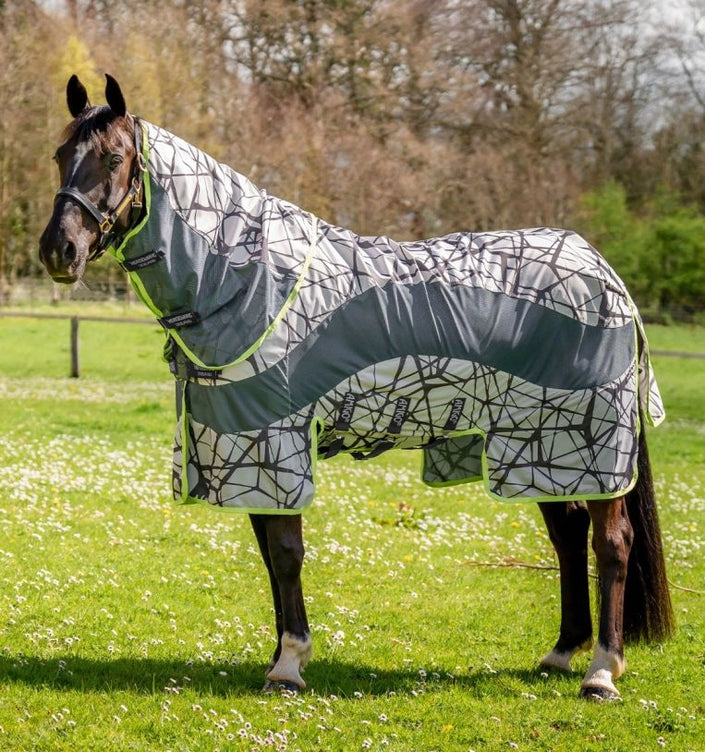 Camo uv horse fly sheet model