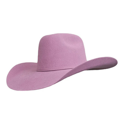 American Mauve Wool Cashmere Cowboy Hat