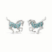 Kid's Galloping Horse Earrings