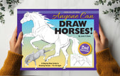 Equestrian Art Book Anyone Can Draw Horses