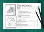 Equestrian Art Book Anyone Can Draw Horses