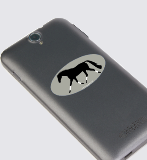 Horse Hollow Press - Horse Laptop, Cell Phone & Helmet Sticker: Rescue,