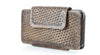 Basket Weave Horizontal Phone Case for Belt
