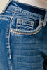 Bootcut Stretchy Bling Jeans