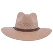 American Hat Makers - Barcelona - Straw Sun Hat Front Tan