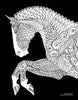 Art Coloring Kit Horse Drawings w/ Pencils