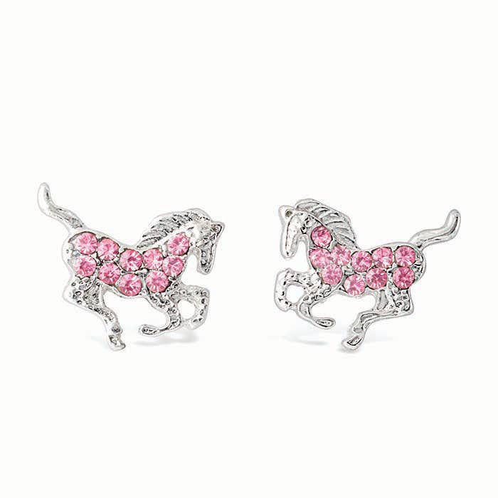 Kid's Galloping Horse Earrings