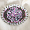 HHH Designs - Pink Crystal Belt Buckle