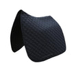 Black quilted GATSBY Basic Dressage Saddle Pad