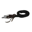 Tabelo® Round Poly Event Reins With Scissor Snaps in black