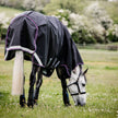 Horseware Rambo® Supreme 1680D Turnout (0g Light) view from behind on model horse