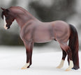 BREYER Brookside Pink Magnum - Welsh Pony Stallion in the snow