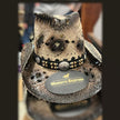 Brown Straw Western Pinch Front Hat