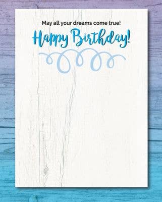 Horse Hollow Press - Horse Funny Birthday Card: Wish List