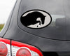 Horse Hollow Press - Oval Equestrian Horse Sticker: Hunter