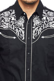 Rodeo Clothing - RODEO Men's Western Embroidery Cowboy Outfit Shirts